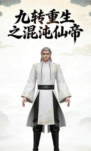 短剧《九转重生之混沌仙帝》海报