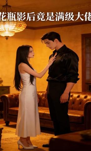 短剧《花瓶影后，竟是满级大佬》海报