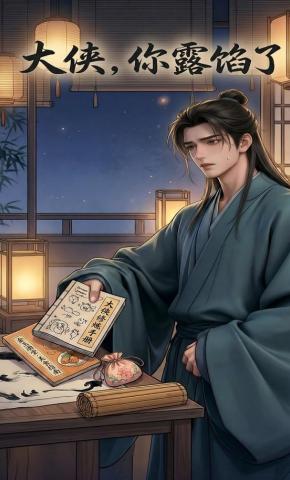 短剧《大侠，你露馅了》海报