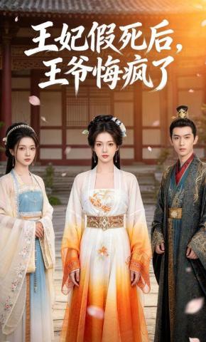 短剧《王妃假死后，王爷悔疯了》海报
