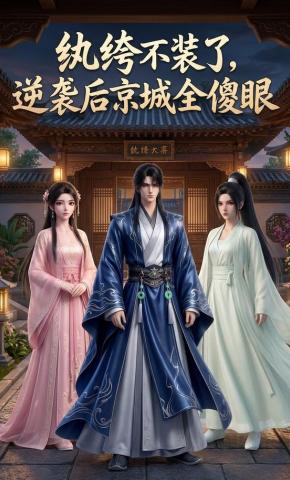 短剧《纨绔不装了，逆袭后京城全傻眼》海报