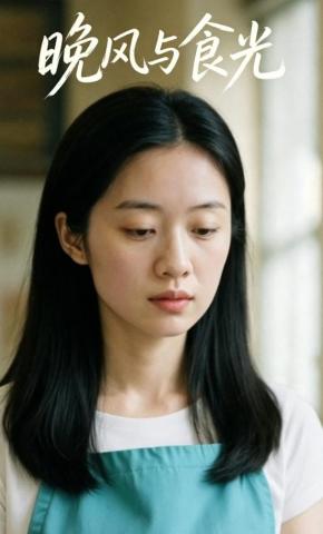 短剧《晚风与食光》海报
