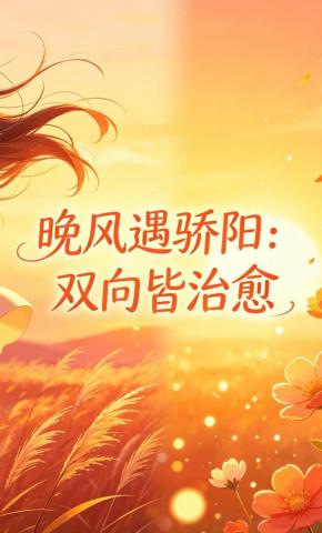 短剧《晚风遇骄阳：双向皆治愈》海报
