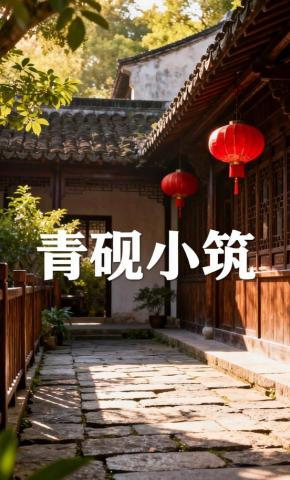 短剧《青砚小筑》海报
