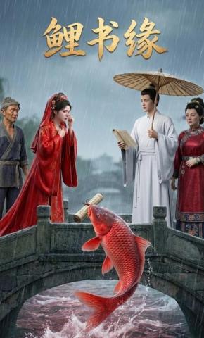 短剧《鲤书缘》海报
