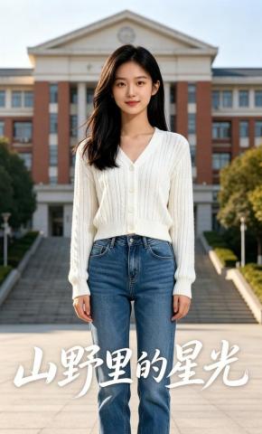 短剧《山野里的星光》海报