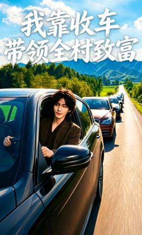 短剧《我靠收车带领全村致富》海报