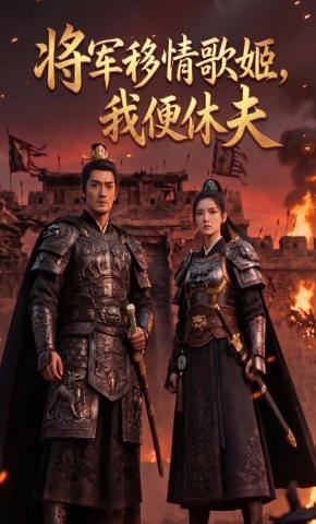 短剧《将军移情歌姬，我便休夫》海报