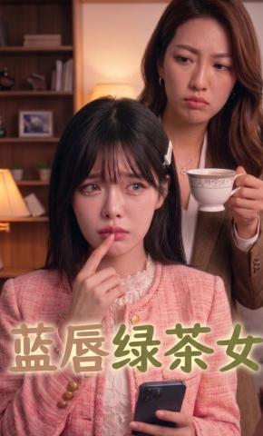 短剧《蓝唇绿茶女》海报