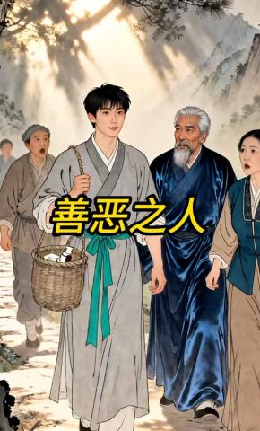 短剧《善恶之人》海报