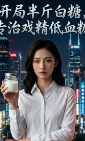 短剧《开局半斤白糖，专治戏精低血糖》海报