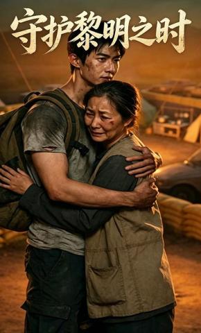 短剧《守护黎明之时》海报