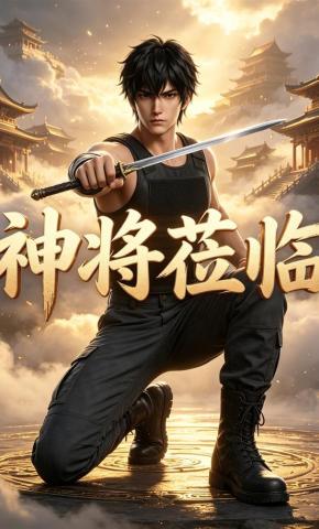 短剧《神将莅临》海报