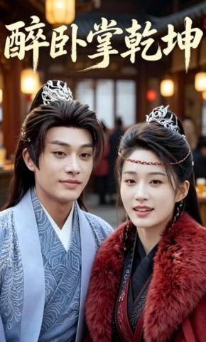 短剧《醉卧掌乾坤》海报