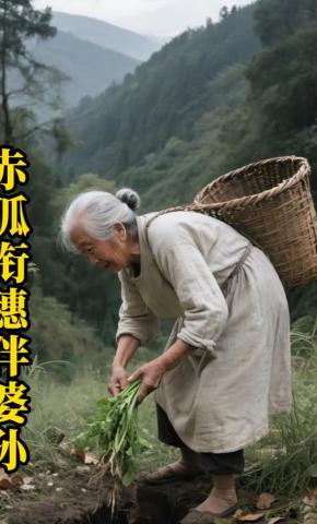 短剧《赤狐衔穗伴婆孙》海报