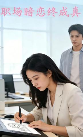 短剧《职场暗恋终成真》海报