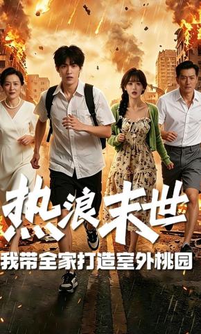 短剧《热浪末世我带全家打造室外桃园》海报