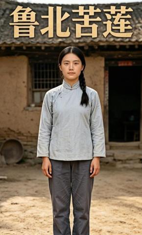 短剧《鲁北苦莲》海报