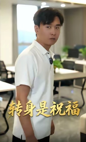 短剧《转身是祝福》海报