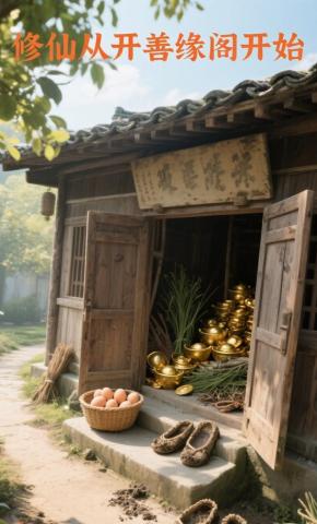 短剧《修仙从开善缘阁开始》海报