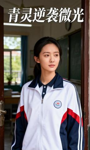 短剧《青灵逆袭微光》海报