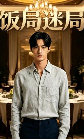 短剧《饭局迷局》海报