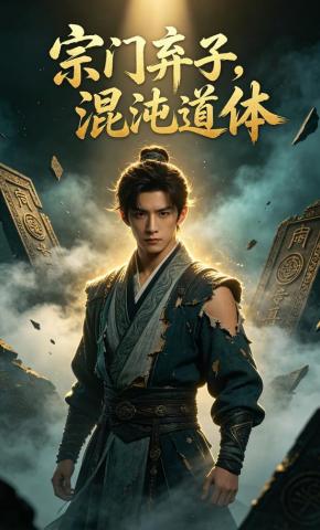 短剧《宗门弃子，混沌道体》海报