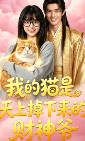 短剧《我的猫是天上掉下来的财神爷》海报