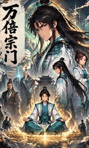 短剧《万倍宗门》海报