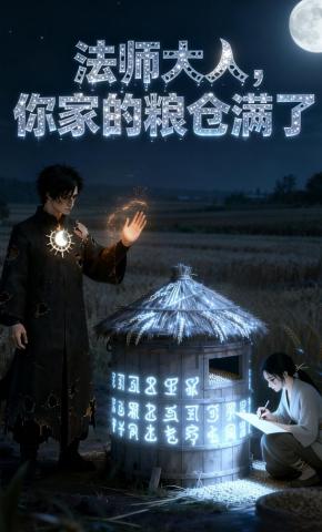 短剧《法师大人，你家的粮仓满了》海报