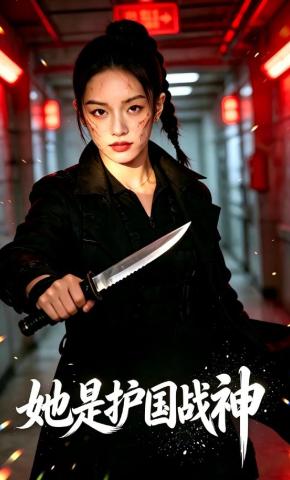 短剧《她是护国战神》海报