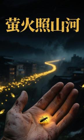 短剧《萤火照山河2》海报