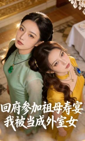 短剧《回府参加祖母寿宴，我被当成外室女》海报