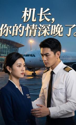 短剧《机长，你的情深晚了》海报