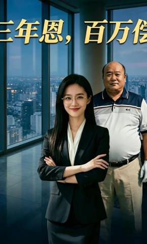 短剧《三年恩，百万偿》海报