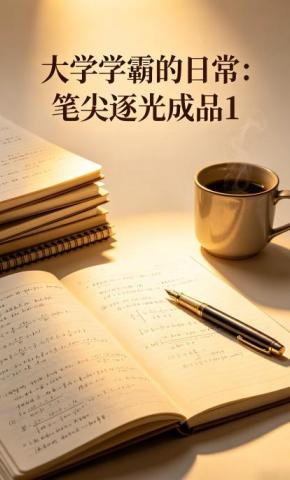 短剧《大学学霸的日常：笔尖逐光成品1》海报