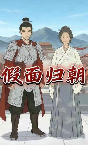 短剧《假面归朝》海报