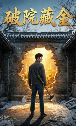 短剧《破院藏金》海报