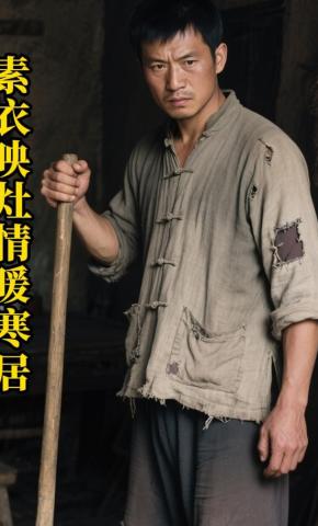 短剧《素衣映灶情暖寒居》海报