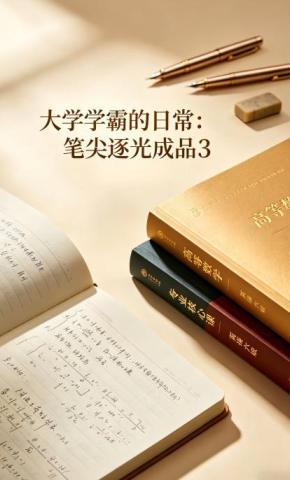 短剧《大学学霸的日常：笔尖逐光成品3》海报