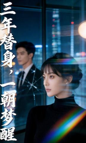 短剧《三年替身，一朝梦醒》海报