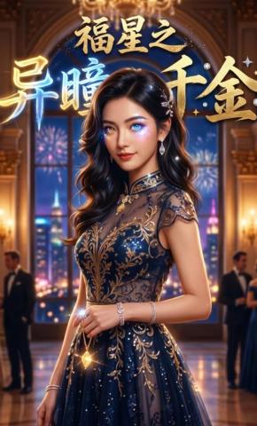 短剧《福星之异瞳千金》海报