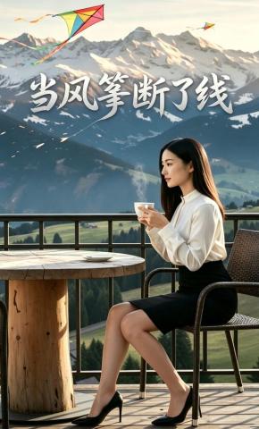 短剧《当风筝断了线》海报