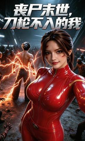 短剧《丧尸末世，刀枪不入的我》海报