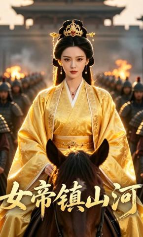 短剧《女帝镇山河》海报
