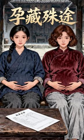 短剧《孕藏殊途》海报