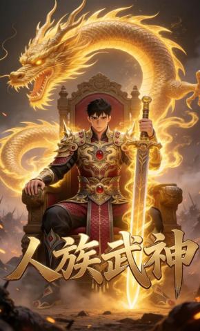 短剧《人族武神》海报