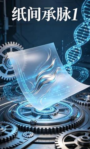 短剧《纸间承脉1》海报