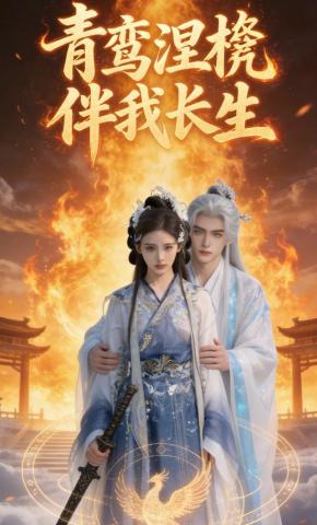 短剧《青鸾涅槃伴我长生》海报