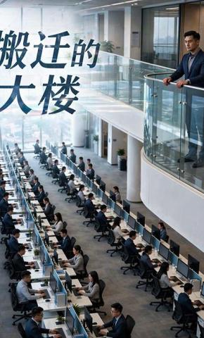 短剧《搬迁的大楼》海报